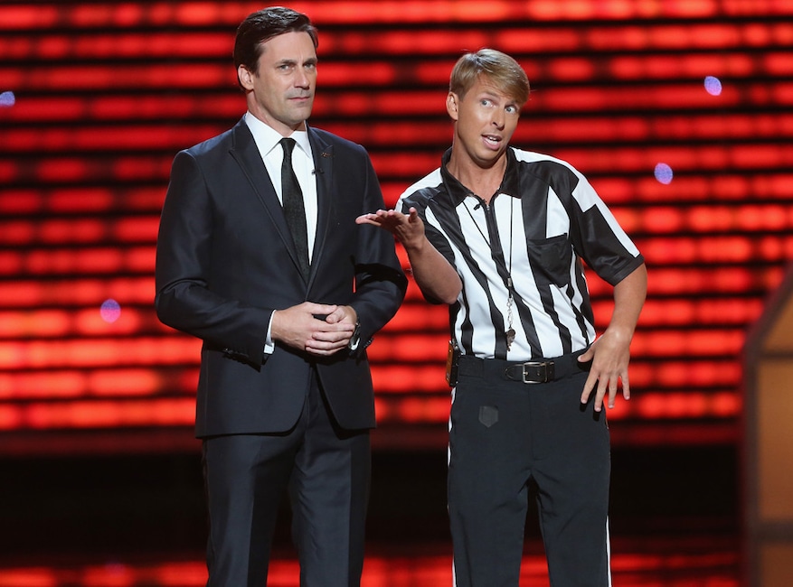 Jon Hamm, Jack McBrayer, ESPY Awards 2013